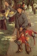 Max Liebermann Man with Parrots china oil painting artist
